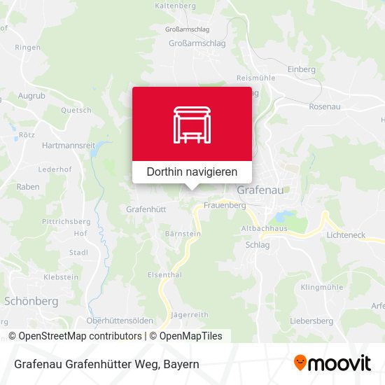 Grafenau Grafenhütter Weg Karte