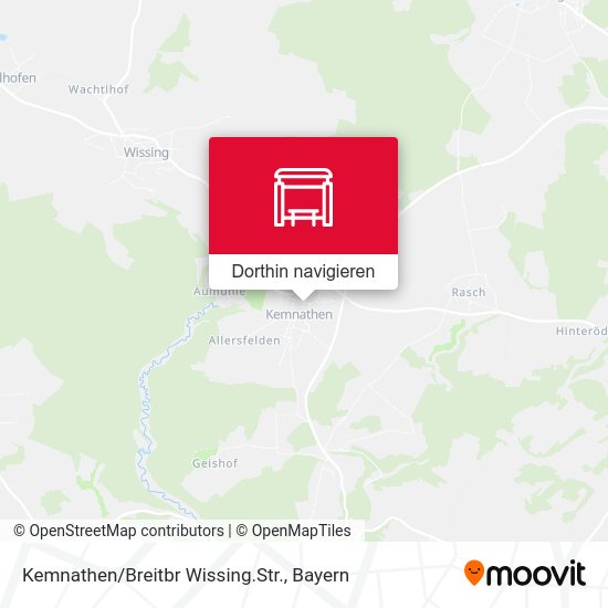 Kemnathen/Breitbr Wissing.Str. Karte