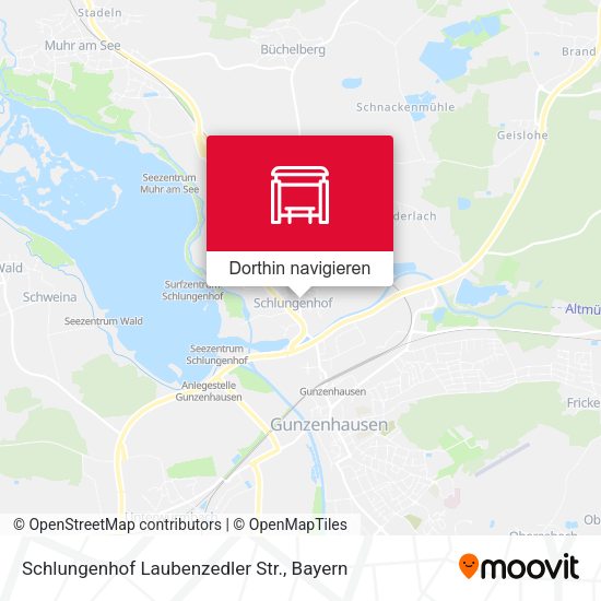 Schlungenhof Laubenzedler Str. Karte