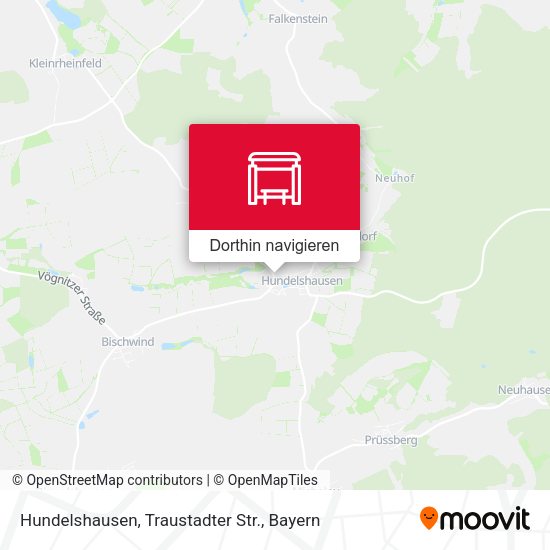 Hundelshausen, Traustadter Str. Karte