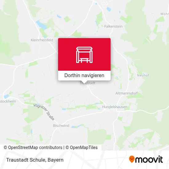 Traustadt Schule Karte