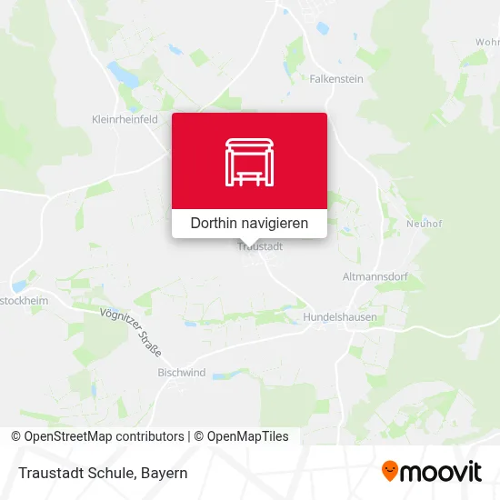 Traustadt Schule Karte