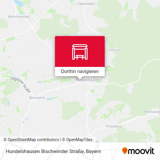 Hundelshausen Bischwinder Straße Karte
