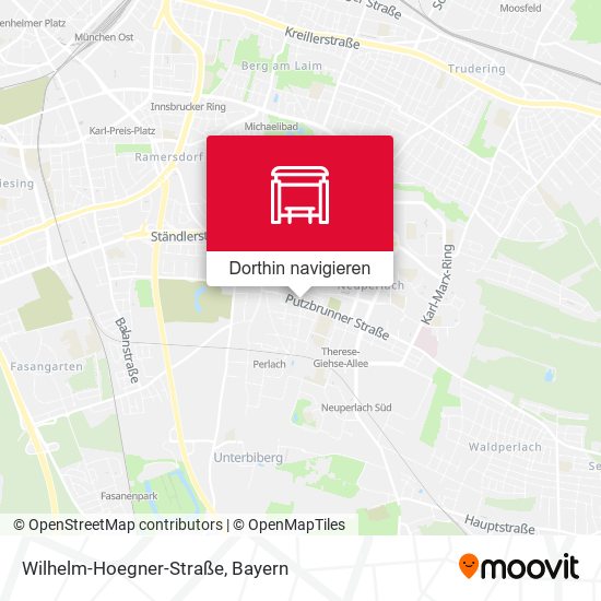 Wilhelm-Hoegner-Straße Karte