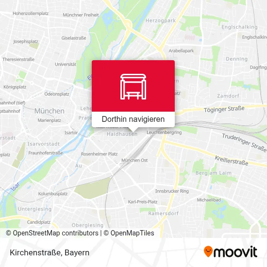 Kirchenstraße Karte