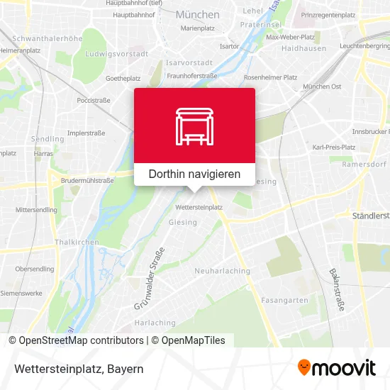 Wettersteinplatz Karte