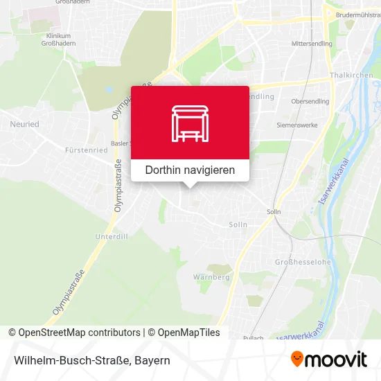 Wilhelm-Busch-Straße Karte