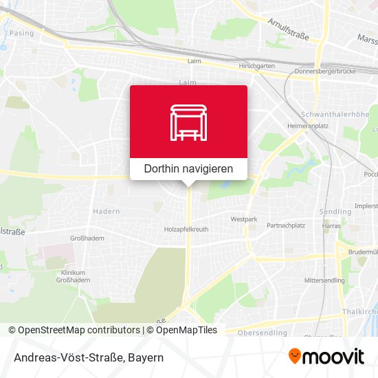 Andreas-Vöst-Straße Karte