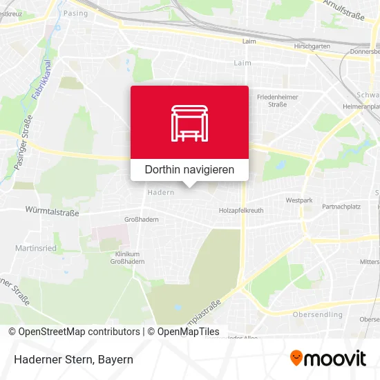Haderner Stern Karte