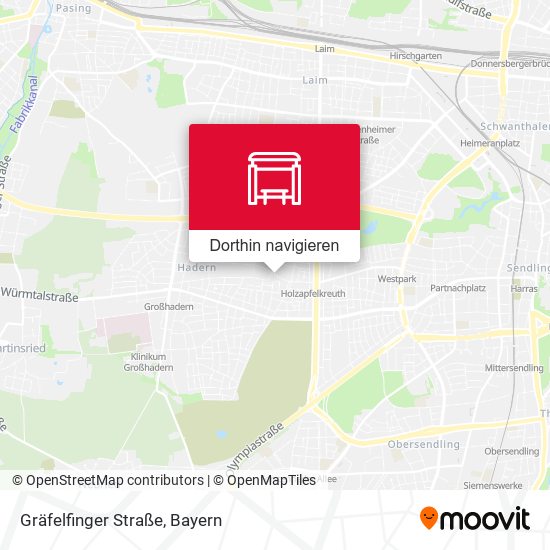 Gräfelfinger Straße Karte