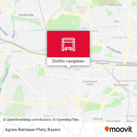 Agnes-Bernauer-Platz Karte