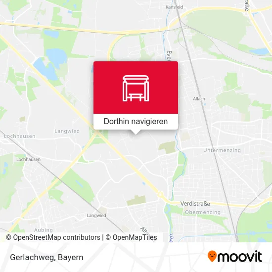 Gerlachweg Karte