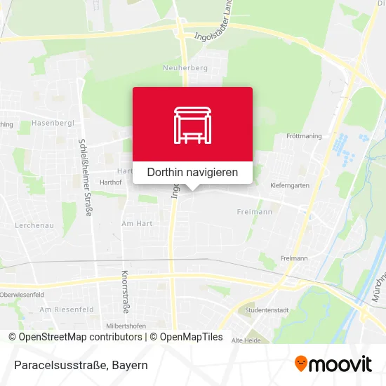 Paracelsusstraße Karte