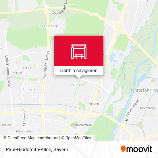 Paul-Hindemith-Allee Karte