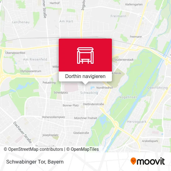 Schwabinger Tor Karte