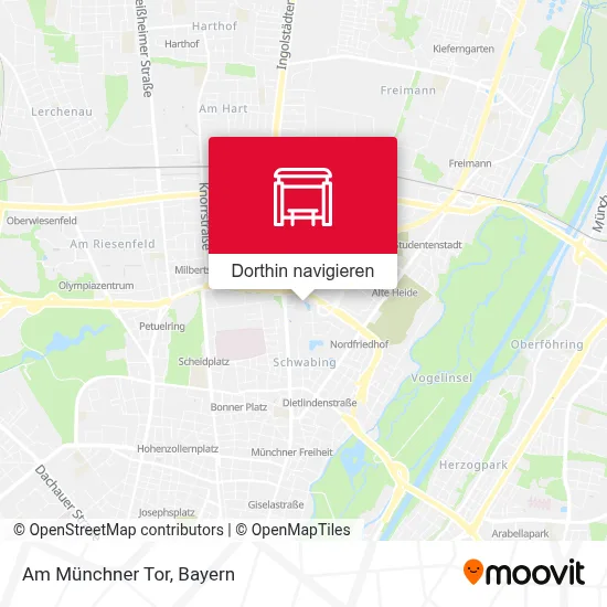 Am Münchner Tor Karte