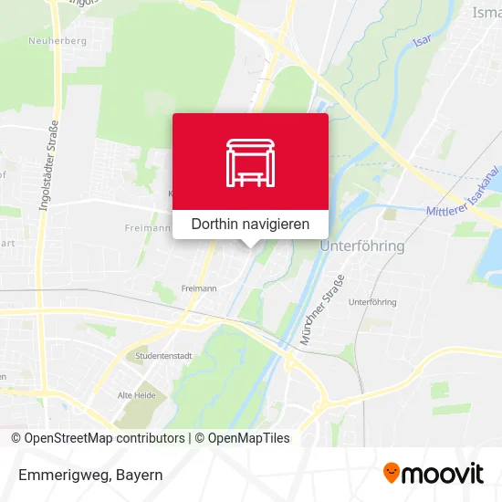 Emmerigweg Karte