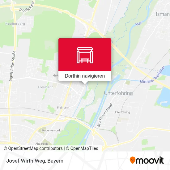 Josef-Wirth-Weg Karte