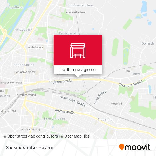 Süskindstraße Karte