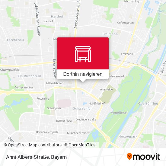 Anni-Albers-Straße Karte