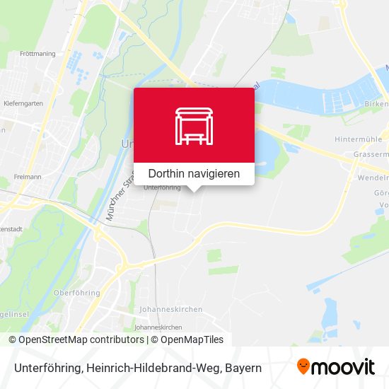 Unterföhring, Heinrich-Hildebrand-Weg Karte