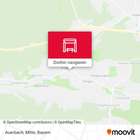 Auerbach, Mitte Karte