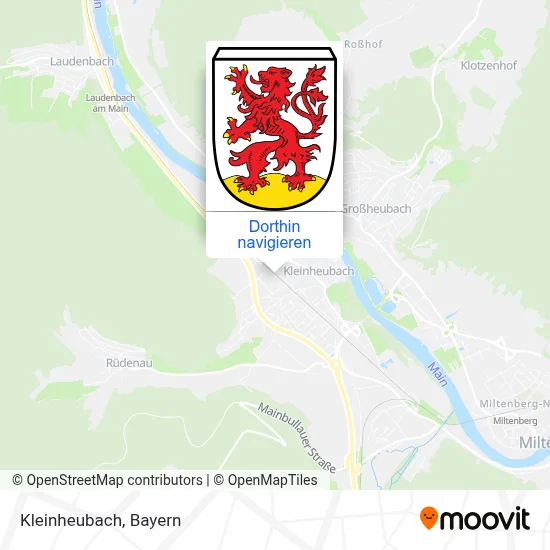 Kleinheubach Karte