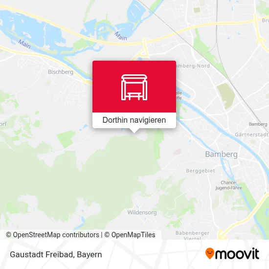 Gaustadt Freibad Karte