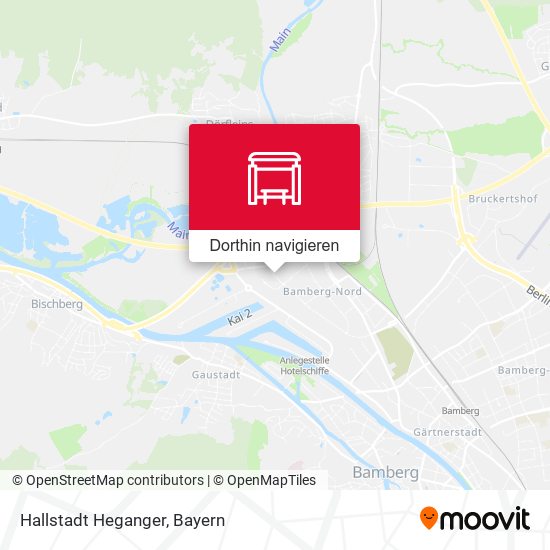 Hallstadt Heganger Karte