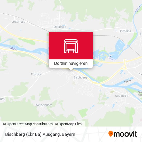 Bischberg (Lkr Ba) Ausgang Karte