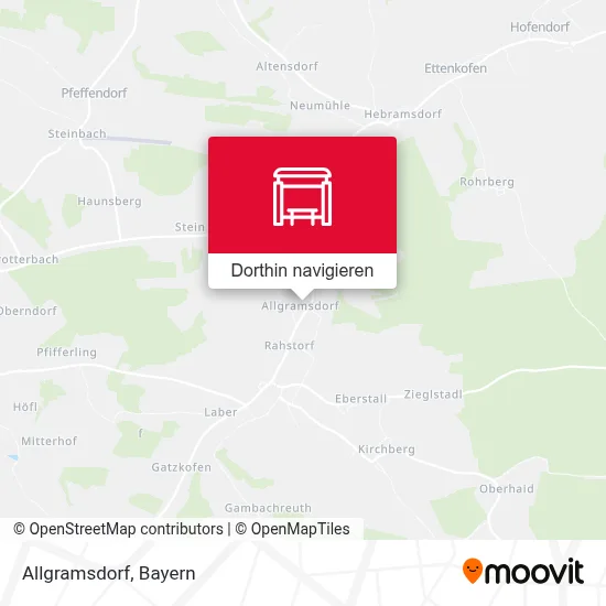 Allgramsdorf Karte