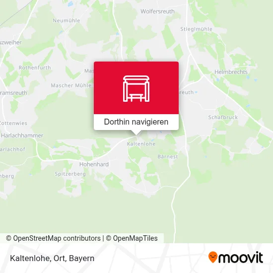 Kaltenlohe, Ort Karte