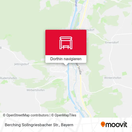 Berching Sollngriesbacher Str. Karte