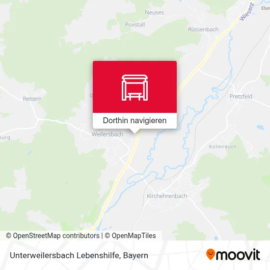 Unterweilersbach Lebenshilfe Karte