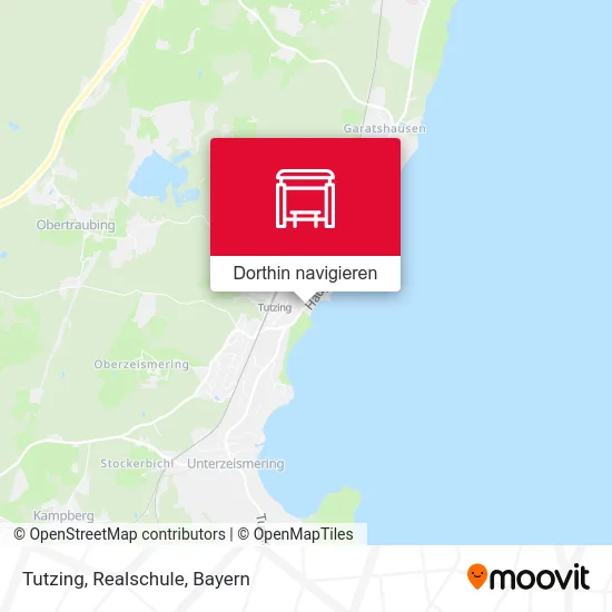 Tutzing, Realschule Karte