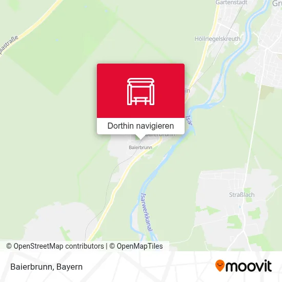 Baierbrunn Karte