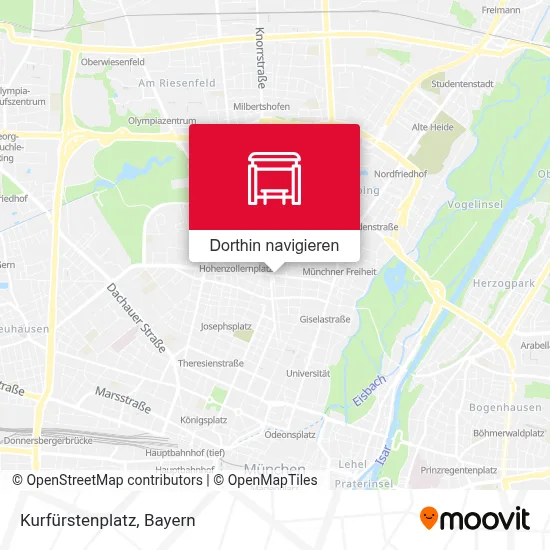 Kurfürstenplatz Karte