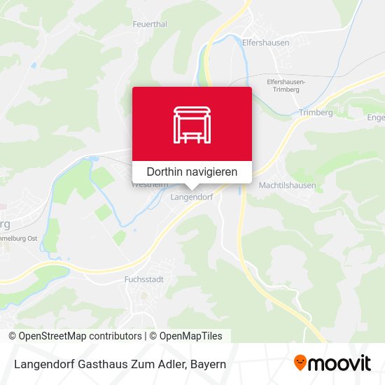 Langendorf Gasthaus Zum Adler Karte
