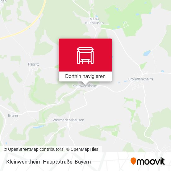 Kleinwenkheim Hauptstraße Karte