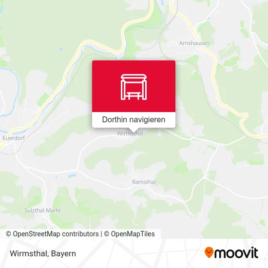 Wirmsthal Karte