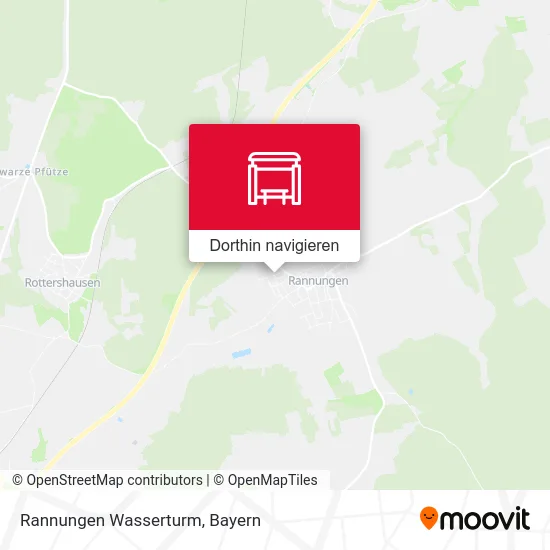 Rannungen Wasserturm Karte