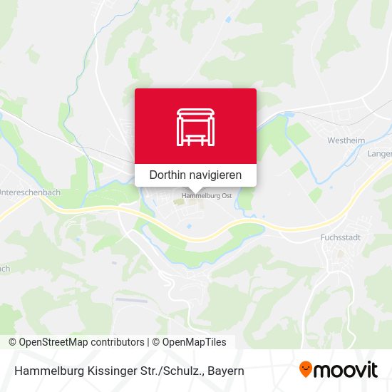 Hammelburg Kissinger Str. / Schulz. Karte