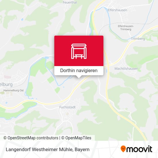 Langendorf Westheimer Mühle Karte