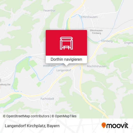 Langendorf Kirchplatz Karte