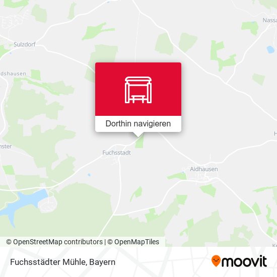 Fuchsstädter Mühle Karte