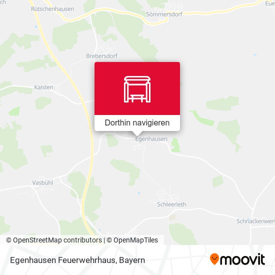 Egenhausen Feuerwehrhaus Karte
