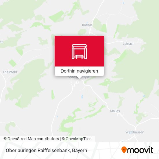Oberlauringen Raiffeisenbank Karte