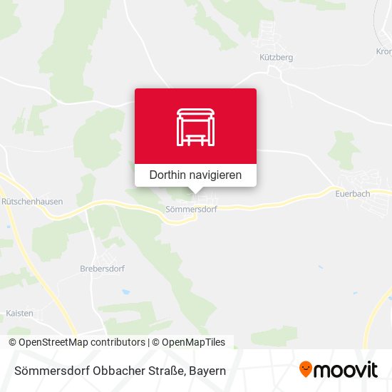 Sömmersdorf Obbacher Straße Karte