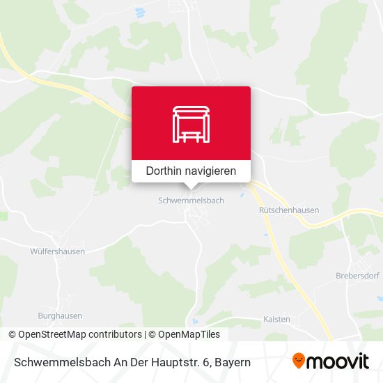 Schwemmelsbach An Der Hauptstr. 6 Karte