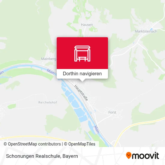 Schonungen Realschule Karte